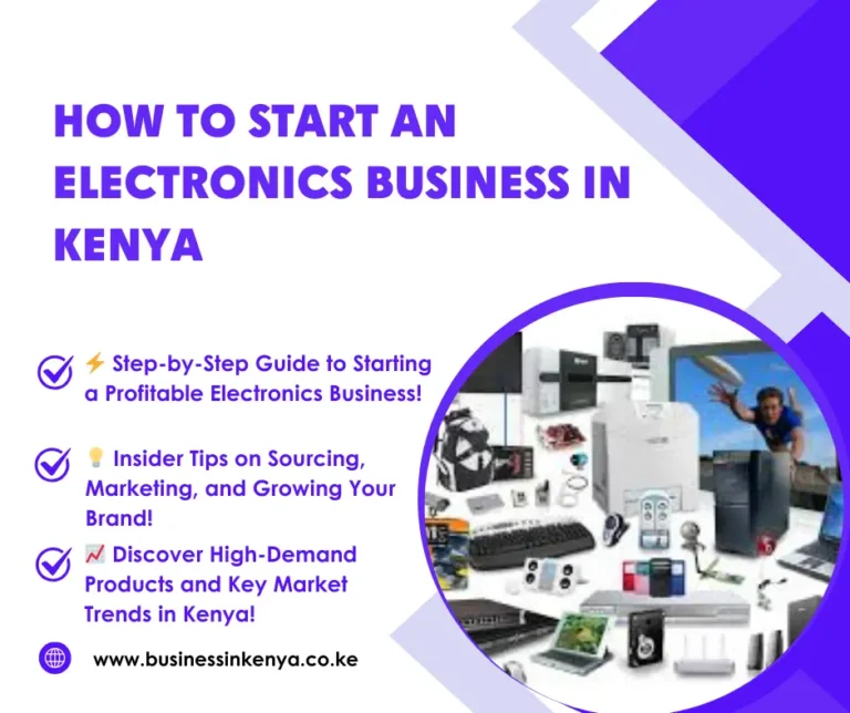 Electronic Business In Kenya Banners And Posters