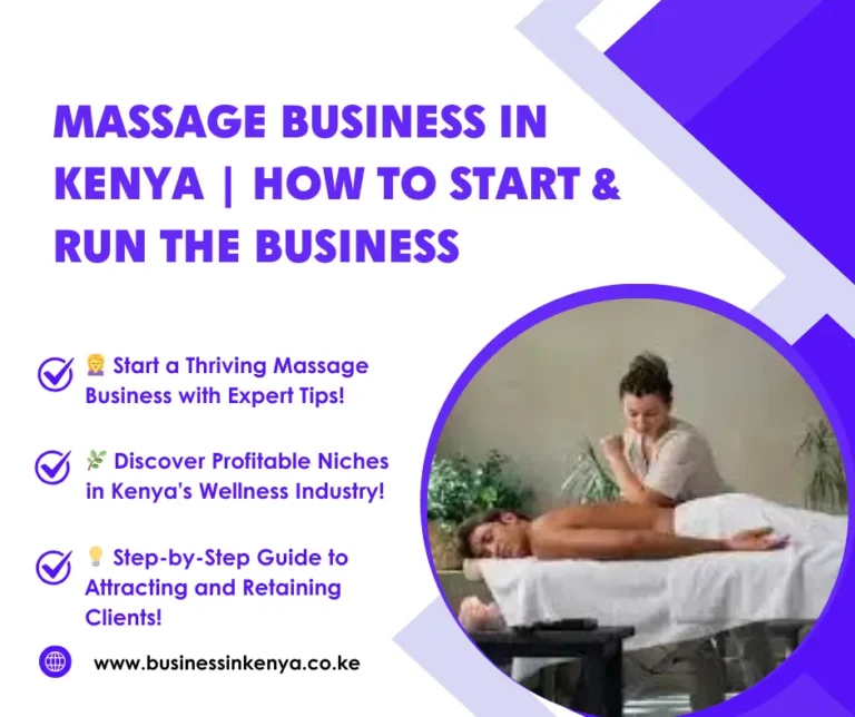 Massage Business In Kenya Banners And Posters