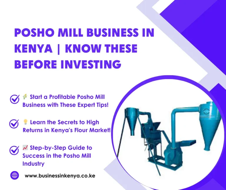 Posho Mill Business In Kenya Banners And Poster
