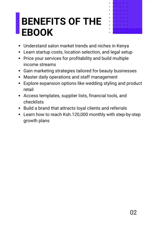 Earn Ksh.120k Monthly From Salon Business in Kenya - Image 3