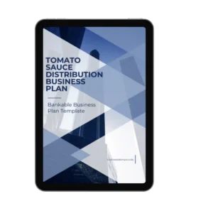 Tomato sauce Distribution Business Plan